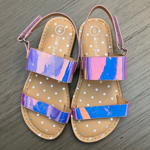 5/$7 💰 Cat & Jack Girls Sandals - size 9 - Picture 7 of 10